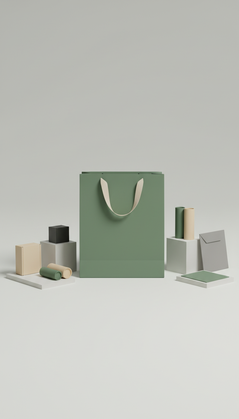 FSC-Certified Cardboard Shopper Bag
