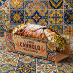 Porta cannolo siciliano kraft personalizzato