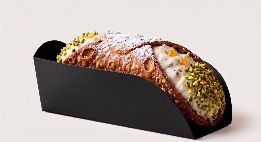Porta cannolo siciliano bianco